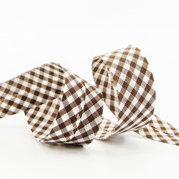 Косая бейка с рисунком SAFISA, арт.5400, 20 мм, 25 м, цвет 17