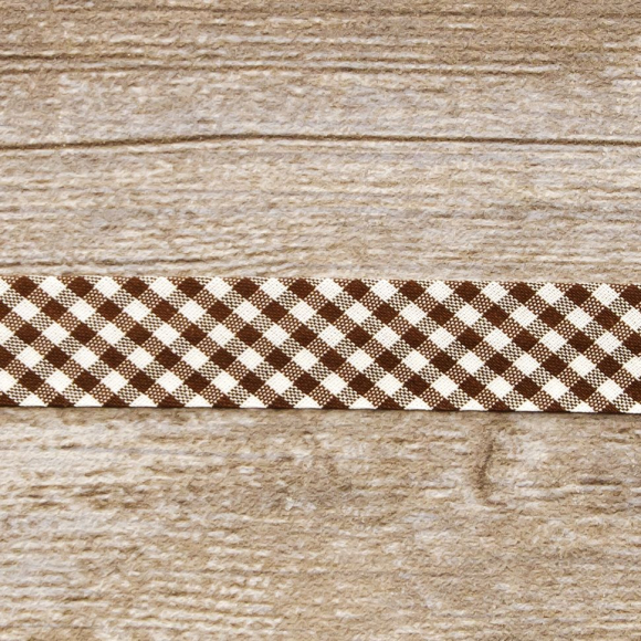 Косая бейка с рисунком SAFISA, арт.5400, 20 мм, 25 м, цвет 17