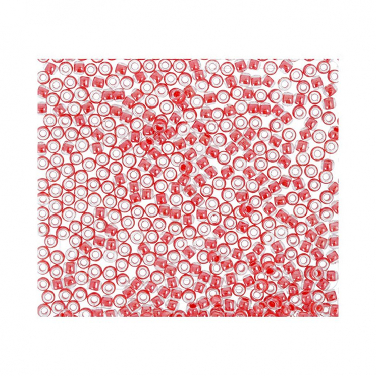 Бисер Япония "TOHO" 11/0  круглый 3  2.2 мм 5 х 5 г №0341св. красный