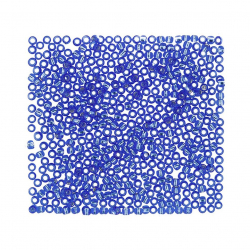 Бисер Япония "TOHO" 10/0  круглый 2  2.4 мм 5 х 5 г №0035 васильковый