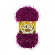 Пряжа ADELIA BRILLIANT (100% полиэстер) 10х50г/90 м цв.28 сиреневый