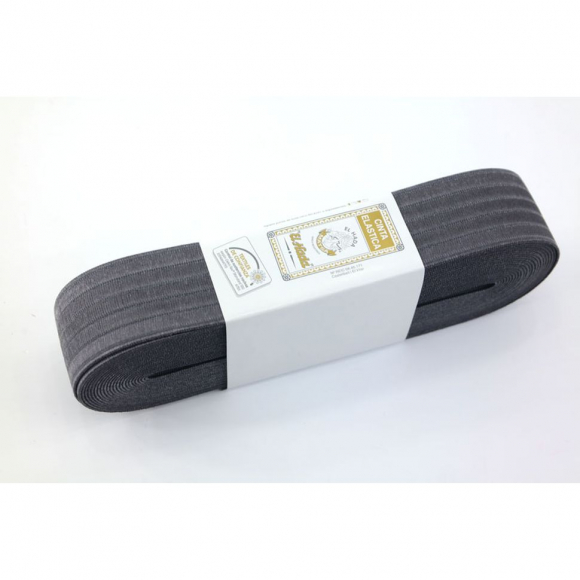 113970_Резинка-пояс, 40 мм, цвет асфальт