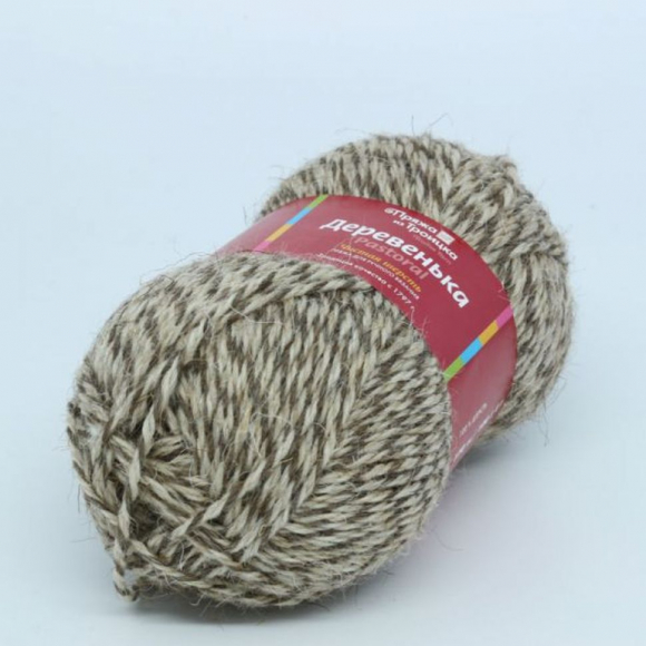 Пряжа для вязания ТРО Деревенька (100% шерсть) 10х100г/170м цв.5150 мулине