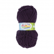 Пряжа ALPINA MARTA (100% тактифил) 5х100г/120м цв.016 фиолетовый