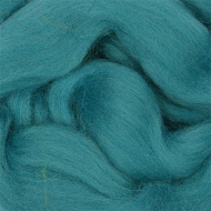 Шерсть для валяния ПЕХОРКА полутонкая шерсть (100%шерсть) 50г цв.752 дымчато-бирюзовый