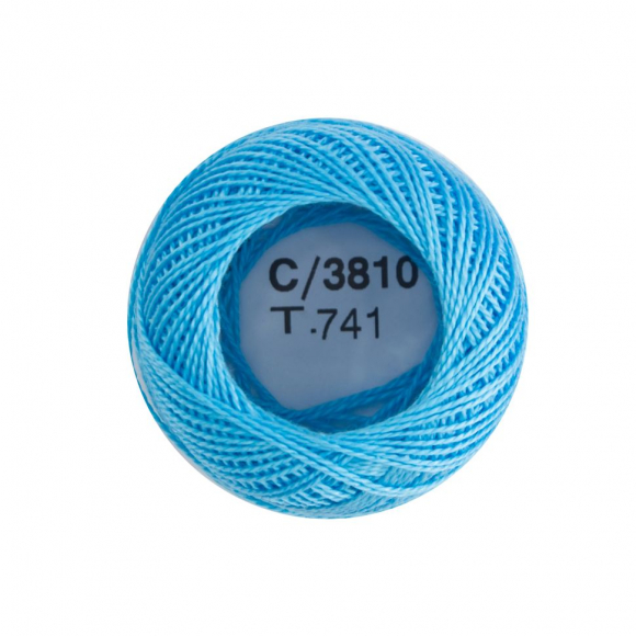 50404_Мулине "Finca Perle"(Жемчужное"), №12,однотонный цвет 3810