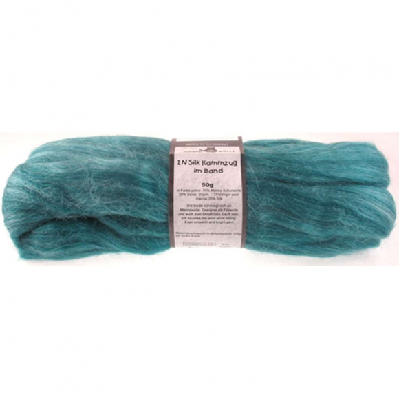 89508_Шерсть с шёлком для валяния