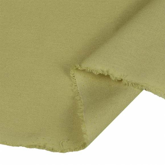 Ткань льняная 200 г/м? лен 25%, хб 25%, вискоза 25%, пэ 25% шир.140 см арт.TBY.Li.1009.43 цв.43 салат рул.20м