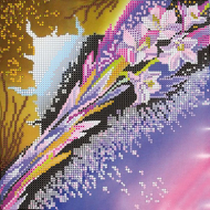 Схема на холсте АБРИС АРТ арт. AC-045 Ветер 20х20 см