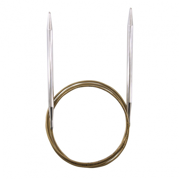 Спицы, круговые, супергладкие, addiClassic №6, 120 см