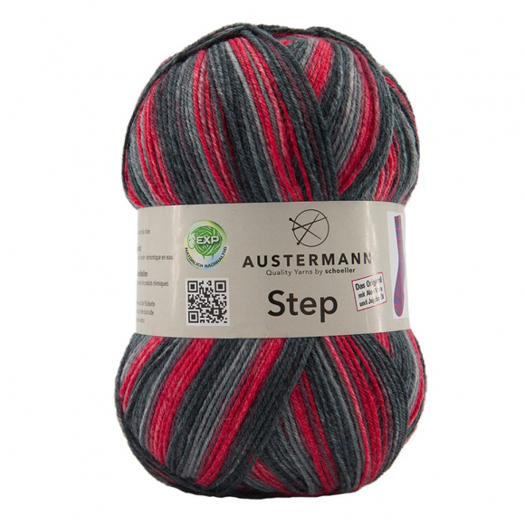 177151_Пряжа Step, 75% шерсть, 25% полиамид, 420 м, 100 г