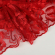 Кружево вышивка на сетке KRUZHEVO арт.TBY.OG37 шир.180мм цв.красный уп.13м