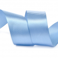 Лента атласная 38мм цв.3103 ярк.голубой IDEAL уп.27,4 м