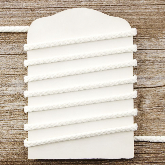 184852_Шнур PEGA хлопковый, цвет белый, 5,3 мм 184852_Шнур PEGA хлопковый, цвет белый, 5,3 мм