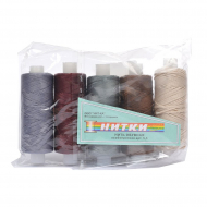 Нитки Обувные ассорти 150м наб.5шт Нитки Обувные ассорти 150м наб.5шт