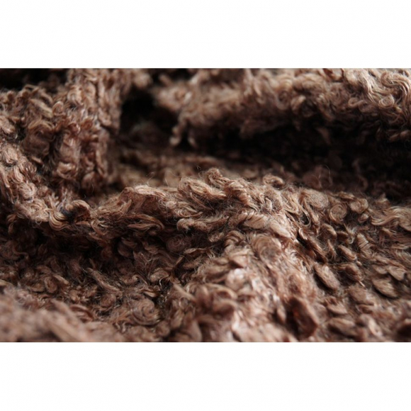 Мех Кудрявый арт.КЛ.24888 50х50см (±1 см) цв.коричневый Мех Кудрявый арт.КЛ.24888 50х50см (±1 см) цв.коричневый