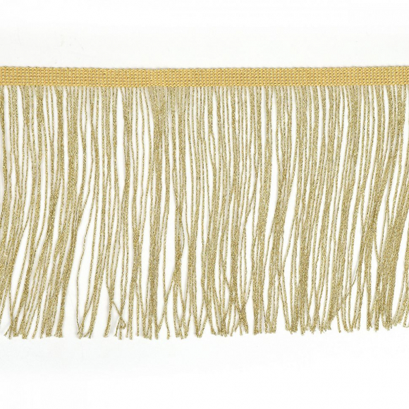 Бахрома с люрексом 15 см золото уп.5м Бахрома с люрексом 15 см золото уп.5м