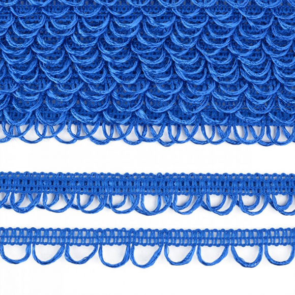 Тесьма отделочная UU цв.207 ярк.голубой шир.18-19мм уп.16,45м Тесьма отделочная UU цв.207 ярк.голубой шир.18-19мм уп.16,45м