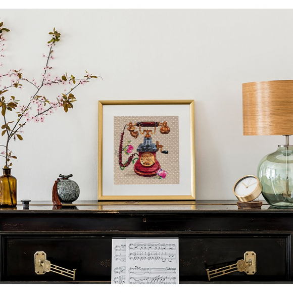 Набор для вышивания PANNA арт. PAN.RE-le-7362 Ожившая история. Телефон 25,5х27 см