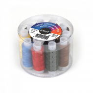 Набор швейных ниток 40ЛШ  170 м уп.14 шт ассорти