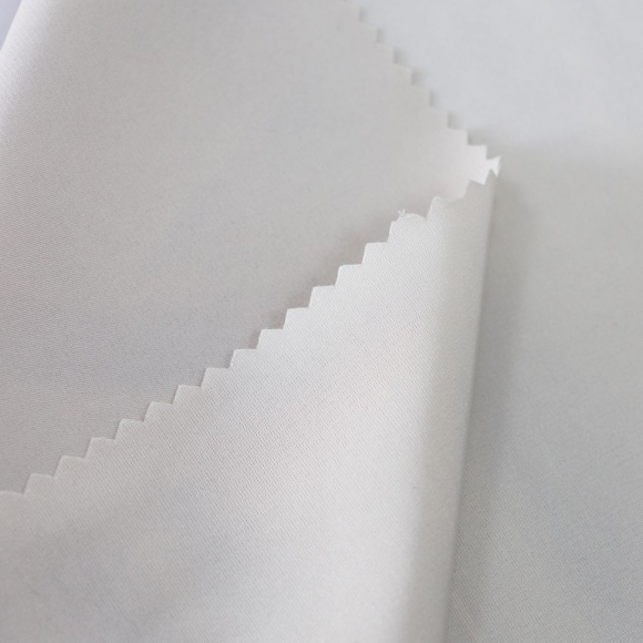 Ткань шелк Армани 90 г/м? 97% полиэстер, 3% спандекс шир.145 см арт.Р.18532.05 цв.05 бежевый уп.25м