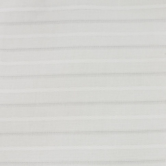 Ткань Батист мережка 95 г/м? 100% хлопок шир.145 см арт.Р.15442.01 цв.01 белый рул.25м