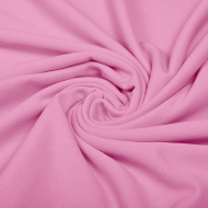 Ткань трикотаж Футер 2х нитка начес хлопок 190г опененд 100+100см роза 15-2215 уп.6м