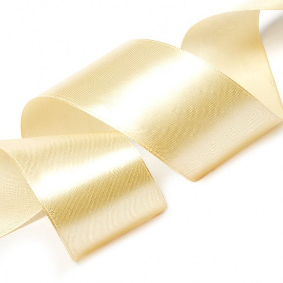 Лента атласная 50мм цв.3064 песочный IDEAL уп.27,4 м