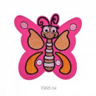 Термоаппликации арт.TBY.2222 Бабочка 11,6х11,8см, уп.10 шт.