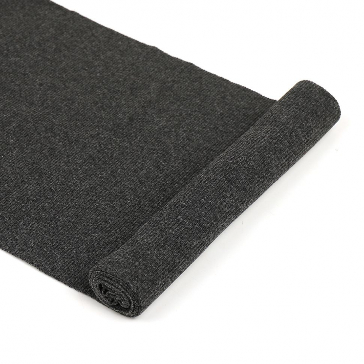 Подвяз TBY трикотажный 110х15см хлопок с лайкрой антрацит уп.5шт