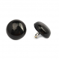 Пуговицы пластик TBY.XY.20 цв.002 черный 18L-11мм, на ножке, 50 шт