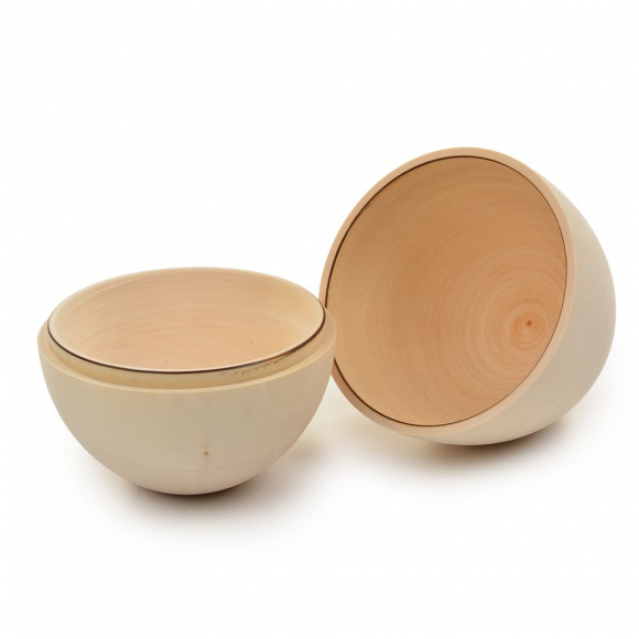 Деревянная заготовка из липы Magic 4 Hobby Яйцо пустотелое h150мм d115мм уп.2шт