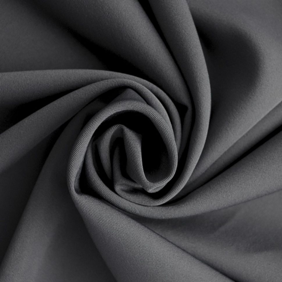 Ткань Пикачу 230 г/м? 95% полиэстер, 5% спандекс шир.148 см арт.Р.15342.04 цв.04 серый уп.25м