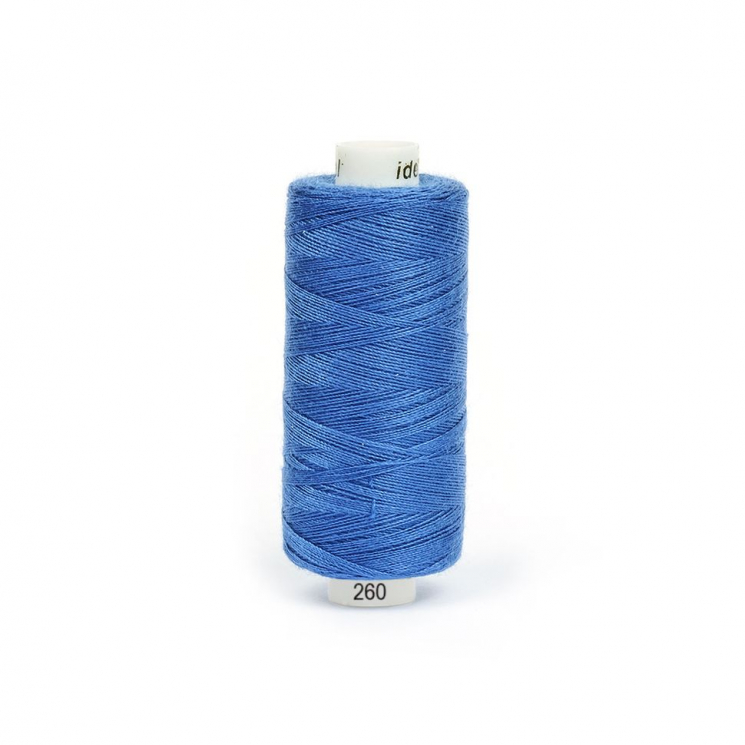 Нитки IDEAL бытовые 40/2 полиэстер 366м цв.260 синий