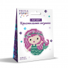 Кристальная мозаика ФРЕЯ арт.ALVM-017 Русалочка (магнит) 8,5х8,5 см