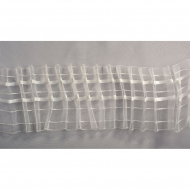 Лента шторная 100мм сборка карандаш арт.П-7010М цв.прозрачный уп.50м