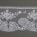Кружево на сетке арт.TBY.BL.40467 шир.105мм цв.12 белый уп.13,71м