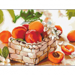Алмазная мозаика Ah5487 Вкус лета 30х40