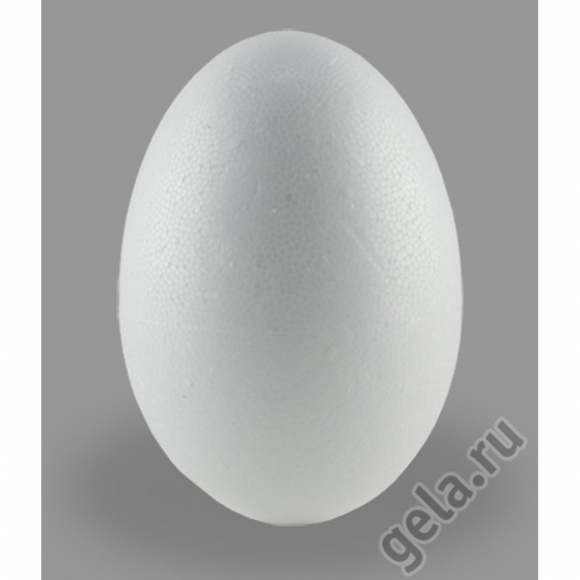 37225_Форма из пенопласта для хобби "Яйцо", длина 120 мм 37225_Форма из пенопласта для хобби "Яйцо", длина 120 мм