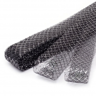 Регилин TBY мягкий MF-40 шир.40мм цв.A03 черный/зеленый уп.23м