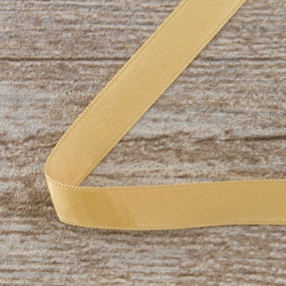 18756_Лента атласная двусторонняя SAFISA, 11 мм, 25 м, цвет 63, бежевый 18756_Лента атласная двусторонняя SAFISA, 11 мм, 25 м, цвет 63, бежевый