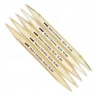 85773_Спицы, чулочные, пластик, addiChampagner №9, 25 см