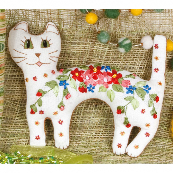 Набор для вышивания PANNA арт. IG-1178 Мягкая игрушка. Котик 20,5х16,5 см Набор для вышивания PANNA арт. IG-1178 Мягкая игрушка. Котик 20,5х16,5 см