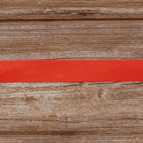 19859_Косая бейка атласная 30 мм, 25 м, цвет 59, коралловый