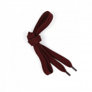 Шнурки плоские полиэфир 15мм цв.бордо 8023 (5116) арт.57/15 130см уп.144шт