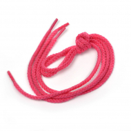 Шнурки круглые 3,5 мм 1с35 длина 60 см, компл.2шт, цв.ярк.малиновый