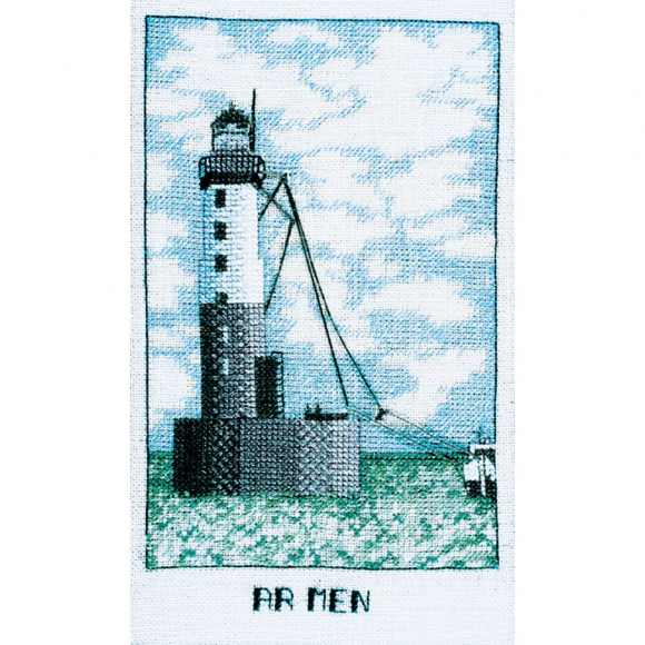 Набор для вышивания Le Bonheur des Dames арт.1986 Phare Ar Men (Маяк Ар Мен) 10,5х17,5 см