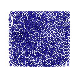 Бисер Япония "TOHO" 11/0  круглый 1  2.2 мм 5 х 5 г №0048 яр.синий