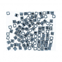 Бисер Япония "TOHO" CUBE №2  3 мм 5 х 5 г №0081 т.серый