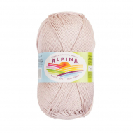 Пряжа ALPINA ANABEL (100% мерсеризованный хлопок) 10х50г/120м цв.452 т.бежевый